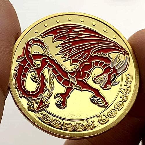 Копирна Монета Летящ Дракон, Кон, Феята На Зъбките Любима Монета Възпоменателна Монета Сребърно Покритие Щастливата Монета Биткоин Колекционерски Монети Занаяти