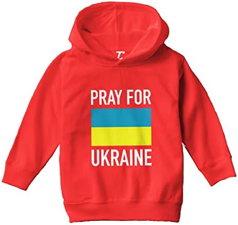 Tcombo Pray For Украйна - Украинската гордост За деца /Youth Руното hoody с качулка
