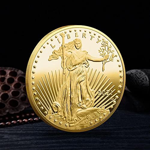 Съединените Щати 2021 Свободата на Жените Златна Възпоменателна Монета Тура Монета с Капачка USD Криптовалюта Без да ходят Лично са подбрани Монета
