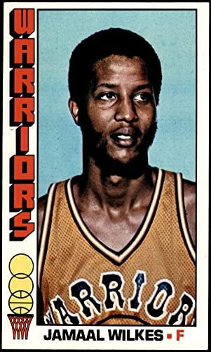 1976 Топпс 16 Джамаал Уилкс Голдън Стейт Уориърс (баскетболно карта) в Ню Йорк Уориърс UCLA