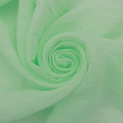 Италианската марлевая от плътен плат поли-памук (проба проба (7 x10Инча), зелен Ефервесцентен)