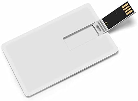 Череп с Червени Цветове USB Устройство Дизайн на Кредитна карта, USB Флаш Устройство U-диск, Флаш-памет 64G