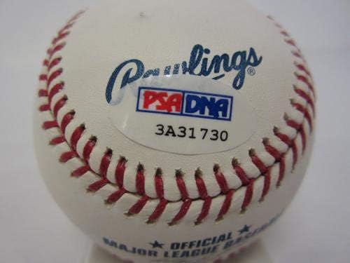 Джейк Peavy Сан Диего Падрес подписа Официален договор ROMLB Baseball PSA DNA COA - Бейзболни топки с автографи