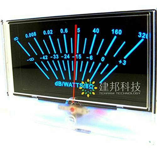 2 елемента Измерител на нивото на VU ниво P-134 DB Корона КПР Аудио Усилвател на Мощност Шаси с подсветка