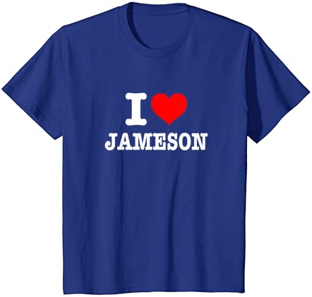 Тениска На Jameson - I Love Jameson - I Heart Jameson