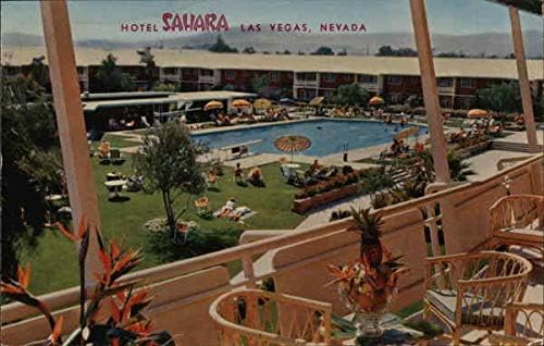 Хотел Sahara Лас Вегас, Невада, Невада Оригиналната реколта картичка