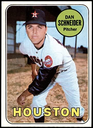 1969 Topps # 656 Дан Шнайдер в Хюстън Астрос (Бейзболна картичка) Ню Йорк /MT Astros