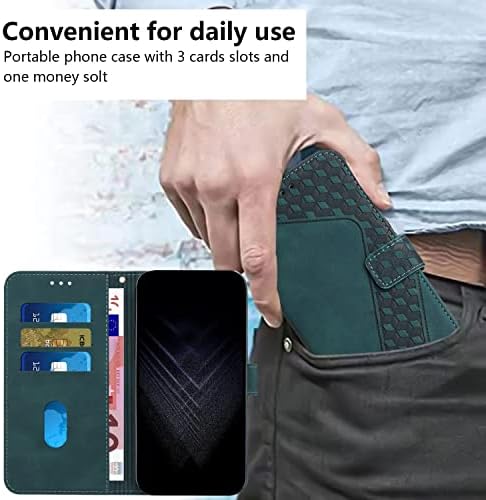 чанта-портфейл със защитна обвивка за вашия телефон, Съвместим с Motorola Moto G Stylus 2021 5G, Ретро Калъф За телефон от изкуствена кожа, Кожен калъф-книжка с магнитна панти капак, Притежател на кредитна карта, Поставка
