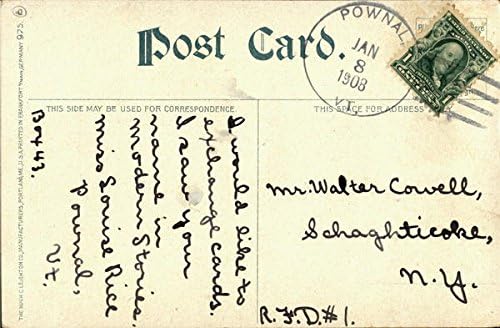 Тори Ууд Уильямстаун, Масачузетс, Масачузетс Оригиналната антични картичка 1908 г.