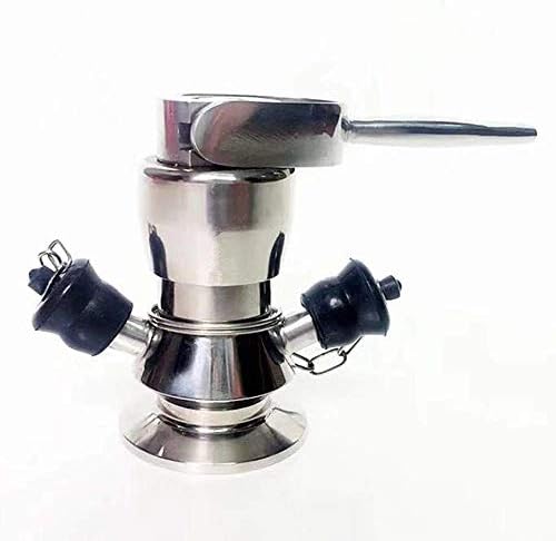 Санитарен Быстрооткрывающийся Асептична Пробоотборный клапан SS316L със скоба С дръжка от Неръждаема стомана (50,5 мм)