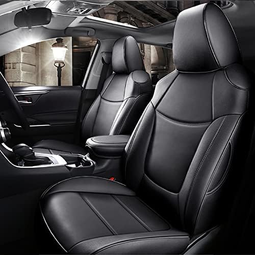 IKABEVEM По поръчка за Toyota Corolla Седалките L LE 2020 2021 2022 2023 Пълен Комплект Калъфи за автомобилни Седалки от Черен Калъф за седалка с предпазна възглавница Съвместими Автомобилни Аксесоари За интериора Водоустойчива
