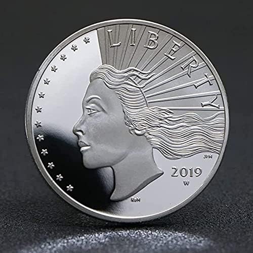 Монети на САЩ Статуята на Американския орел в Океана Златни монети, Сребърни монети Възпоменателна монета Статуята на Свободата Монети Възпоменателни Златни монети (silver2)