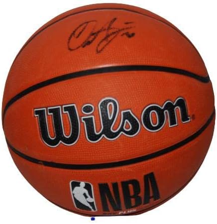 ОЧАЙ АГБАДЖИ (ЮТА ДЖАЗ) подписа каучук НБА * ДЖЕЙХОКС * баскетболен PSA/DNA AM23856 - Баскетболни топки с автографи