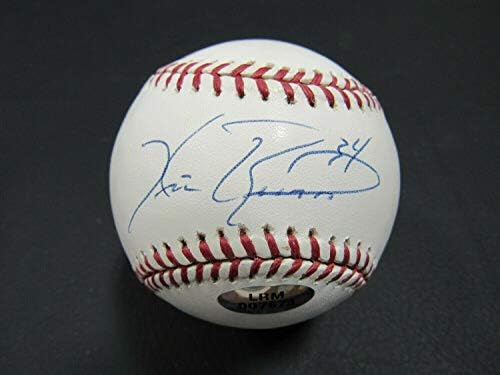 Крис Бенсън Подписа Автограф Rawlings OML Baseball B123 - Бейзболни Топки с Автографи