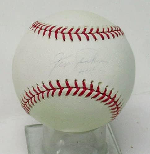 Фърги Дженкинс Подписа OML Baseball С Автограф Cubs JSA F55530 - Бейзболни Топки С Автографи
