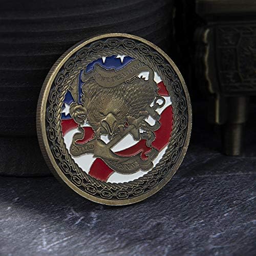 Военна монети на Съединените Щати Началниците на ВОЕННОМОРСКИТЕ сили на САЩ Силата на позитивното лидерство Бронзова Възпоменателна монета Колекционерско изкуство