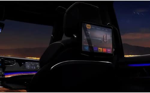 CDEFG ПЕТ Защитно фолио за екрана 2022 + Grand Wagoneer WS Информационно-Развлекателен Стереодисплей на задната седалка 3H Автомобилен Мултимедиен Екран PET Пластмаса Защитно Фолио 2 ЕЛЕМЕНТА