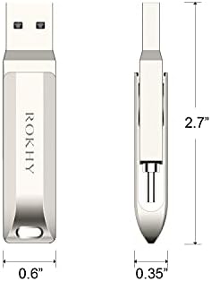 Флаш памет USB Type C Both 3.2 Tech - 2 в 1 с две флашки Memory Stick duo High Speed OTG за смартфони с Android, MacBook, Chromebook Pixel - 32 GB