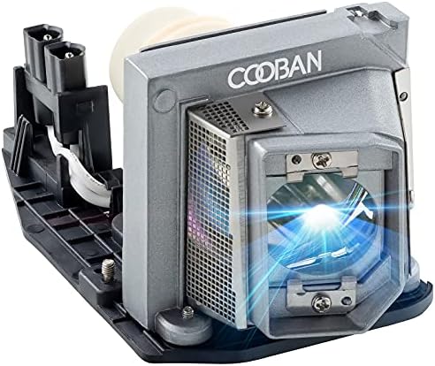 COOBAN 1510X/1610HD Замяна Лампа на проектора с Корпус за DELL 1510X 1610X 1610HD 330-6581 725-10229 Лампа на проектора KFV6M