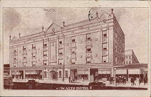 Хотел Алто в Чикаго, Илинойс Оригиналната антични картичка 1933 г.