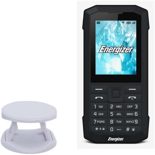 Писалка за телефон BoxWave, съвместима с Energizer Energy 100 (2017) (писалка за телефон от BoxWave) - Завъртане на притежателя SnapGrip, наклонена поставка за усилване на задното захващане за Energizer Energy 100 (2017)