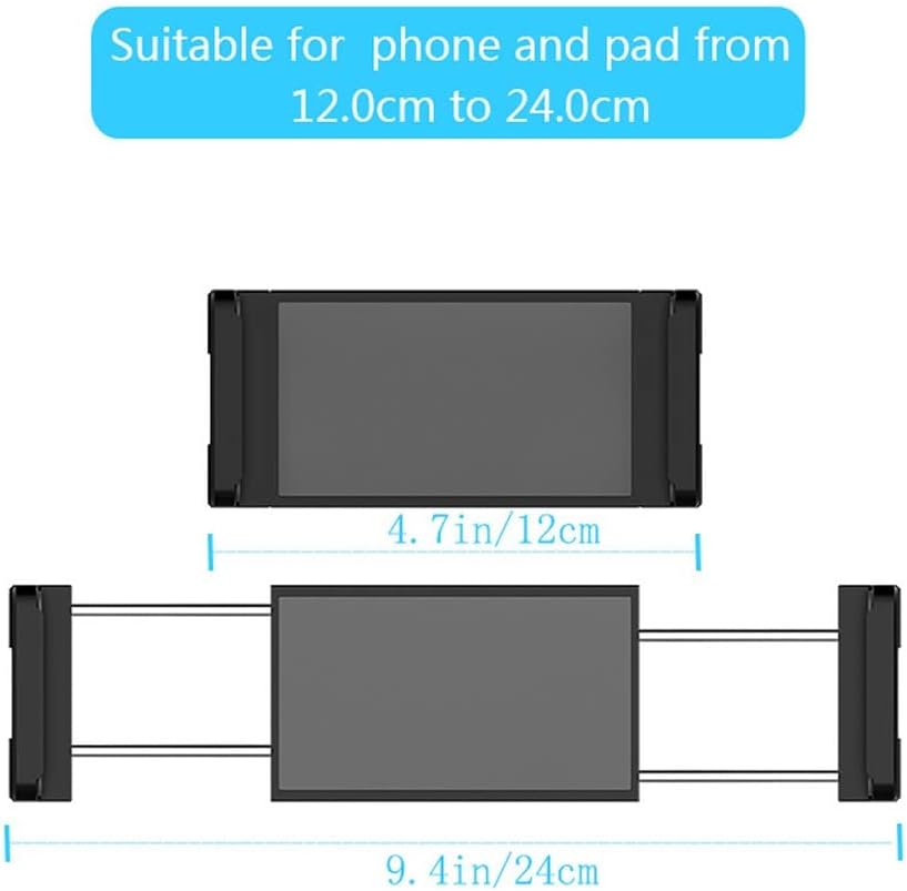 SDFGH Притежателя стойка за таблет Сгъваема Регулируема Въртяща се на 360 ° Тенис на скоба за мобилен телефон Поддръжка на таблети Телефони (Цвят: бял-Плодов персик5, Размер: 1)
