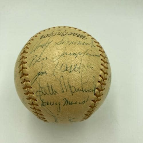 Екипът на Ница Филаделфия Филис от 1956 г., Подписано на бейзболни 25 топки с автографи на JSA COA